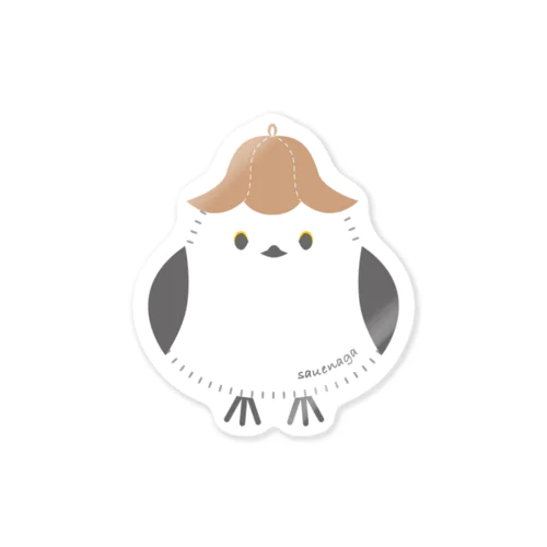 サウエナガ〜sauna×shimaenaga〜　サウナハットver. Sticker