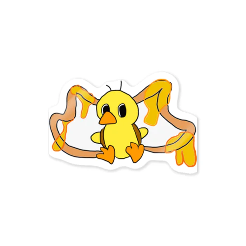 honey bird Sticker