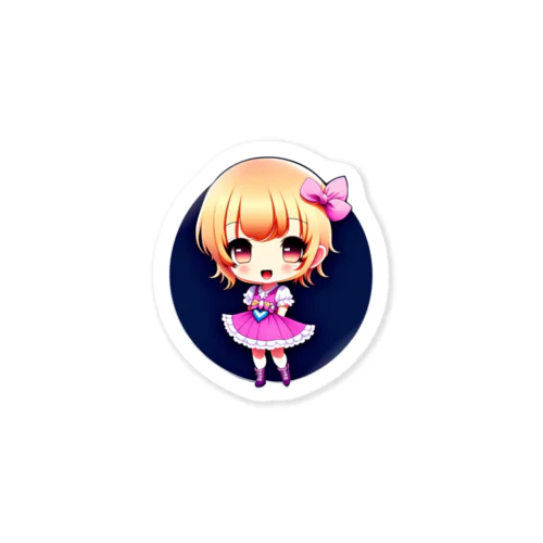 アイドルちびキャラ女の子！ Sticker
