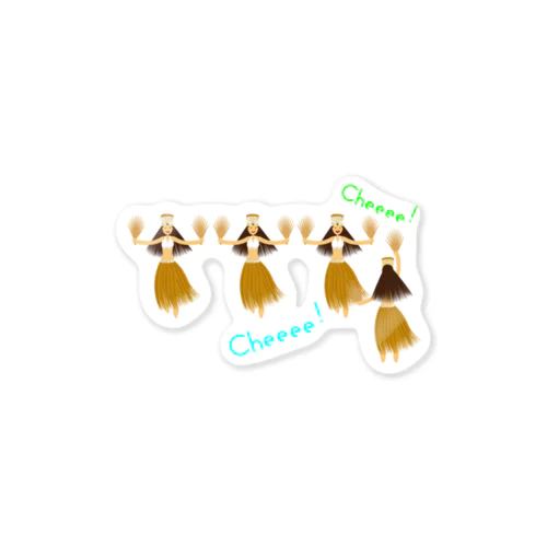 去り際のCheeee！ Sticker