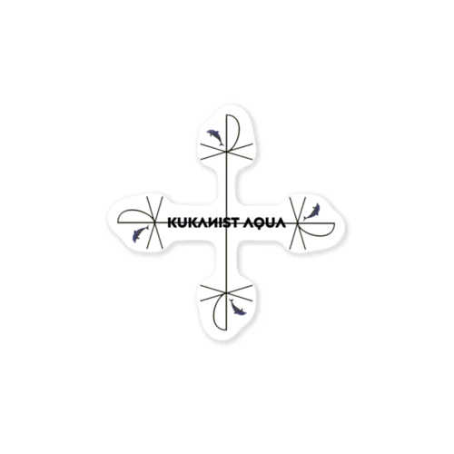 KUKANIST AQUA アンク Sticker