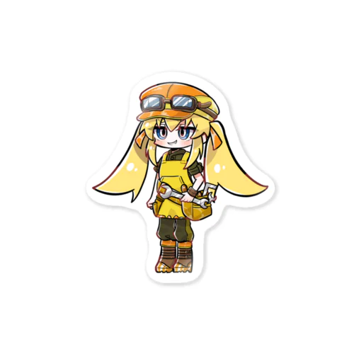 でぃすこステッカーカートゥーン風！ Sticker
