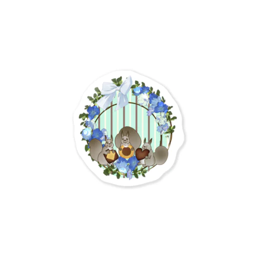 エゾリスくん　グッズ Sticker