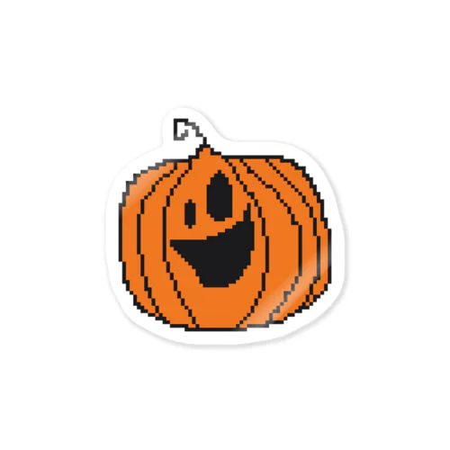 ドット絵　かぼちゃ Sticker