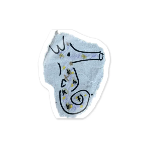 ソラノオトシゴ Sticker