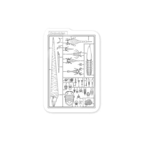オルドビス紀の古生物　 Sticker