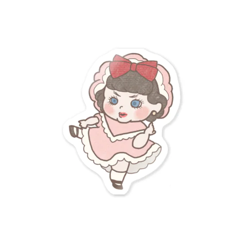 たたかうジュモーちゃん Sticker