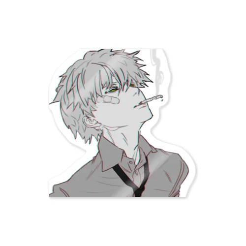 し＠shiグッズ/イラストnagano様 Sticker