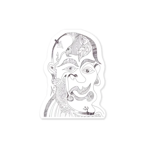 monk（僧侶） Sticker