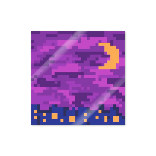 8bitcity Sticker