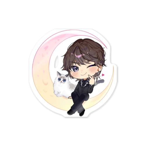 ルナルナ&ベルたん Sticker