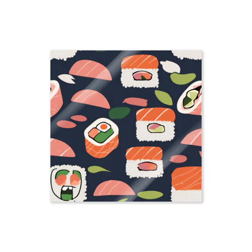 ゆる～い寿司イラストグッズ Sticker