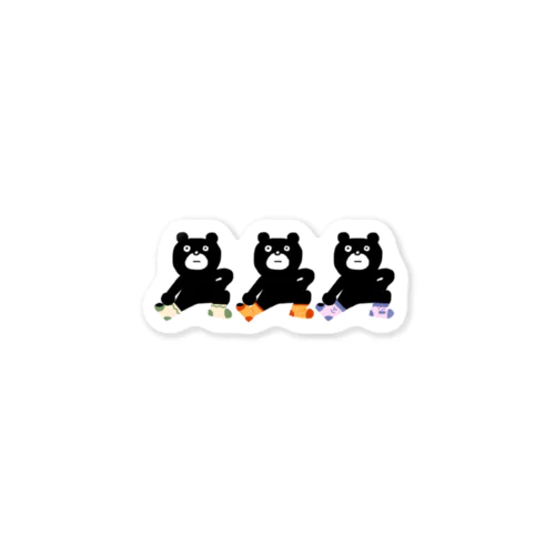 黒くてかわいい子 Sticker