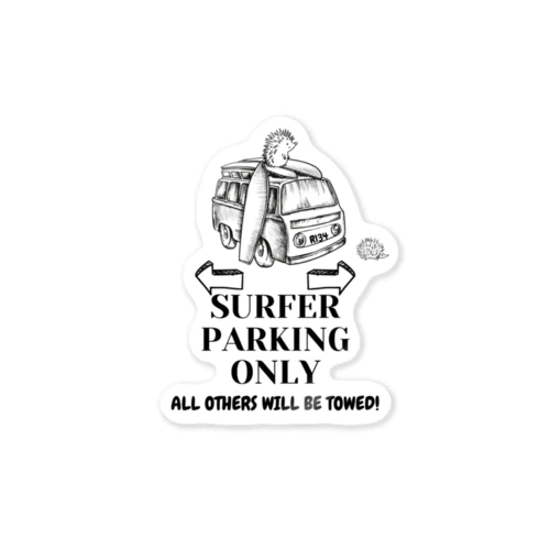 サーファーパーキングオンリー Sticker