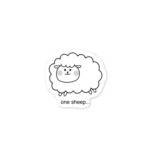 ひつじが1匹 Sticker