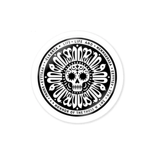 ディア・デ・ロス・ムエルトス【死者の日】モチーフグッズ Sticker