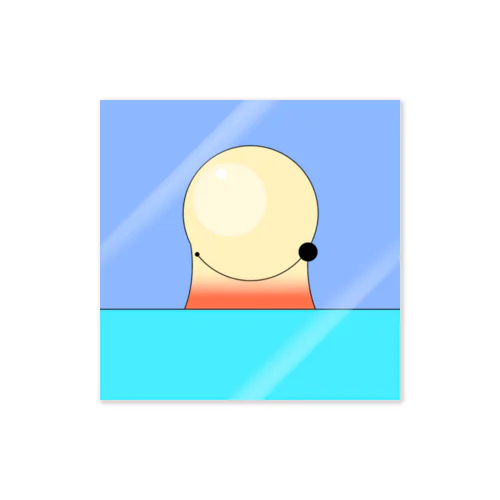 ぴんぷるpimple Sticker