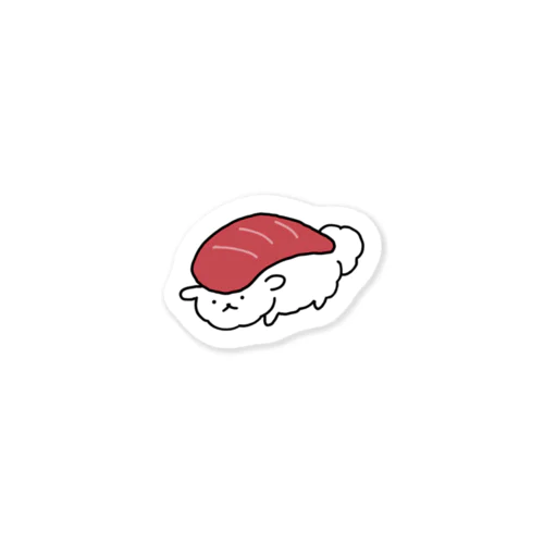 SUSHI ／ モコモコなのよ Sticker