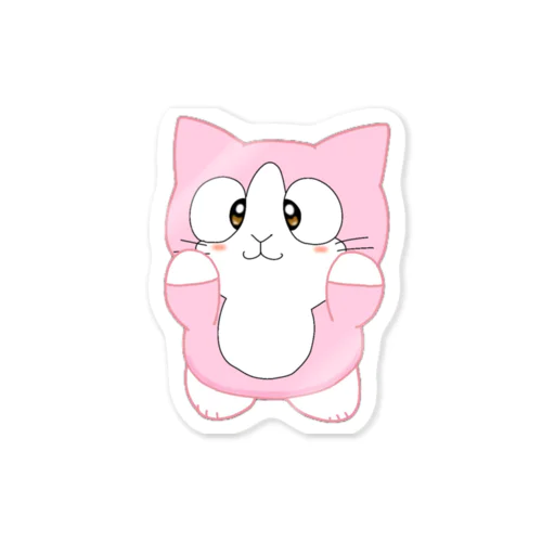 おすましモモーニャ Sticker