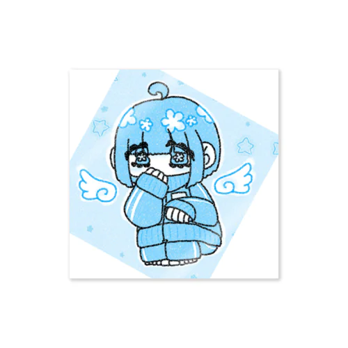 ジャージ天使界隈ちゃん Sticker