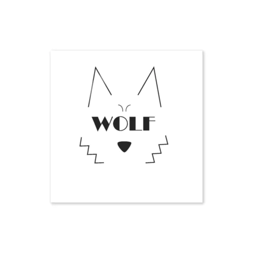 ラフウルフ Sticker