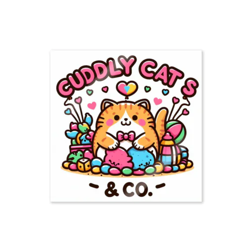 ふわふわねこちゃん Sticker