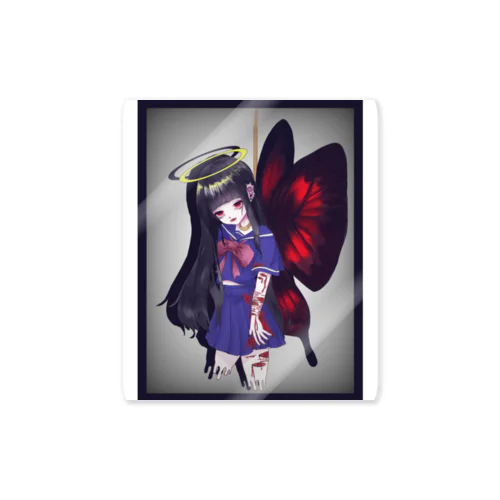 ダークな少女 Sticker