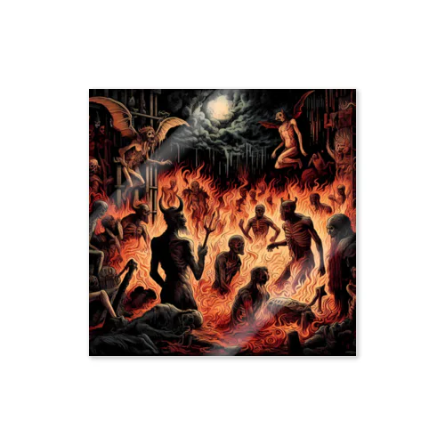 悪魔の宴 Sticker