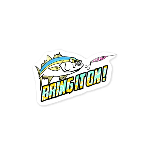 ヒラマサ BRINGIT ON！ Sticker