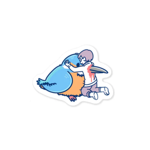 カワセミだいすき Sticker