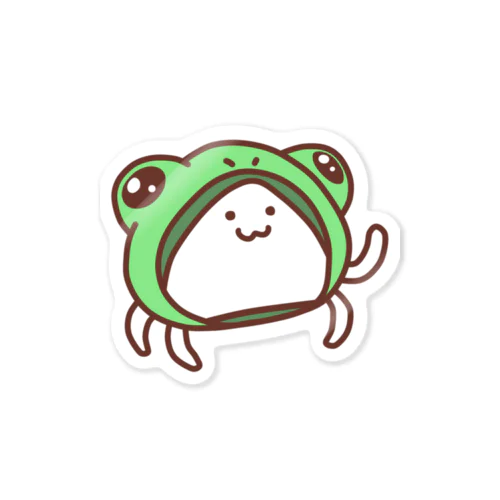 はしいか（カエル） Sticker