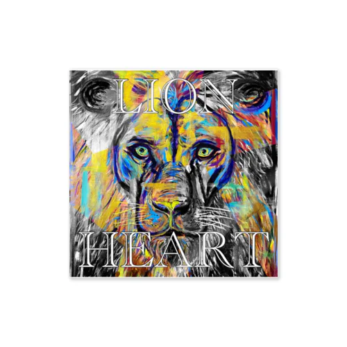 LION HEART Sticker