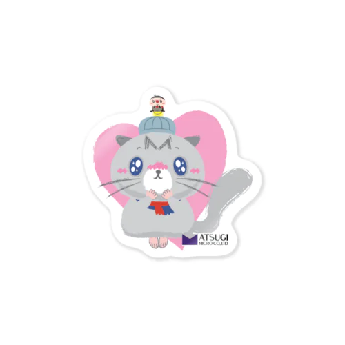 キュルキュルミクロちゃん Sticker