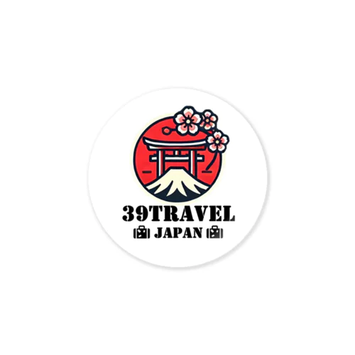 39travel japan Sticker