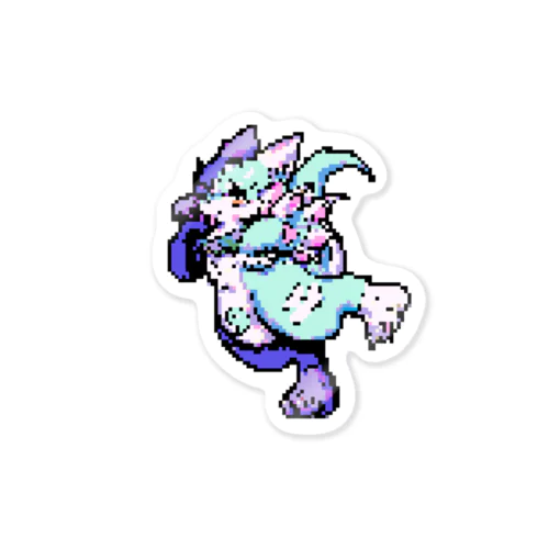 狭雲ドット絵風(2) Sticker