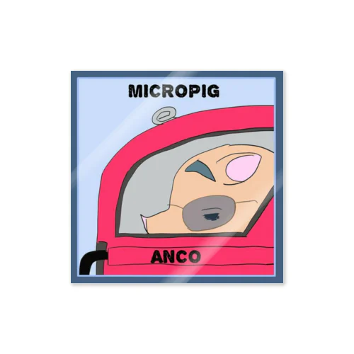 あんこたちのお店 Sticker