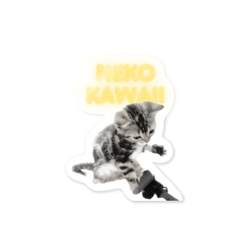 NEKO KAWAII （ねこかわいい） Sticker