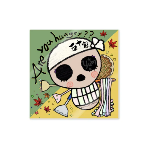 happy art★五十家海賊旗A Sticker