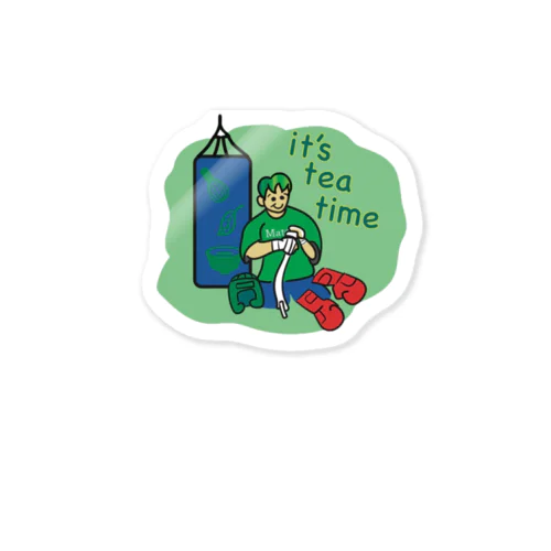 中川抹茶応援ステッカーvol.1 Sticker