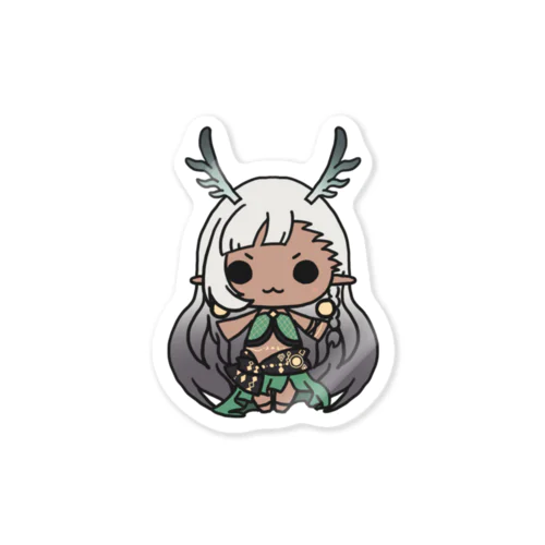ノーマル　小さきモカ Sticker