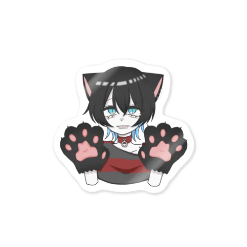 黒猫ちゃん Sticker