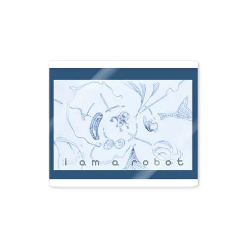 i am a robot Ⅱ Sticker