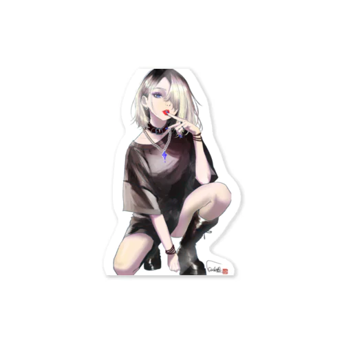 ROCK Girl2 Sticker