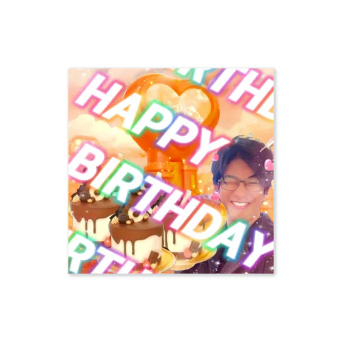 ＨＡＰＰＹ　ＢＩＲＴＨＤＡＹ Sticker