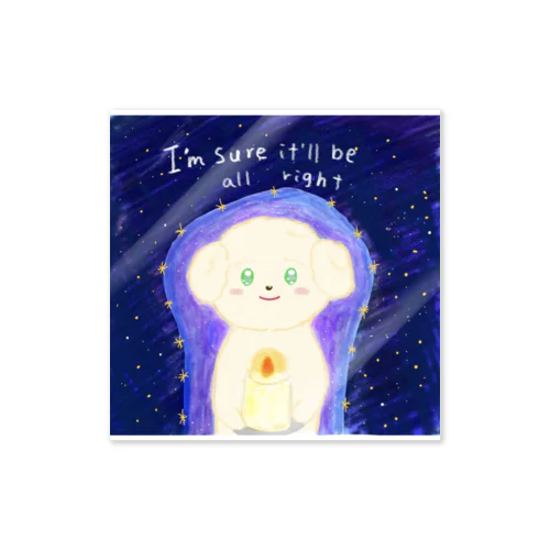 ちるわんわん　ぷーちゃん Sticker