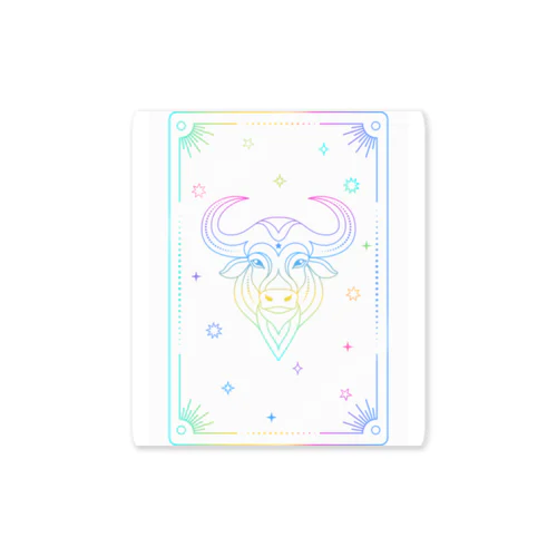 癒しのナチュラルエレガンスTシャツ Sticker