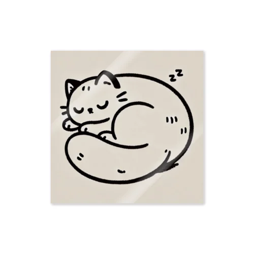 まるねむにゃん 💤🐾 Sticker
