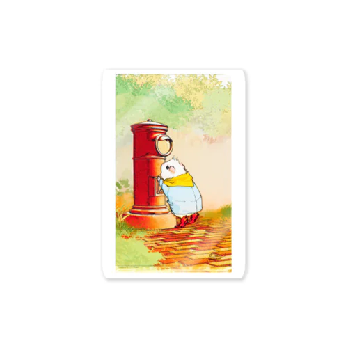 お手紙出したよモルモットさん Sticker