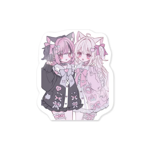 地雷系女子ちゃん🎀🍓 Sticker