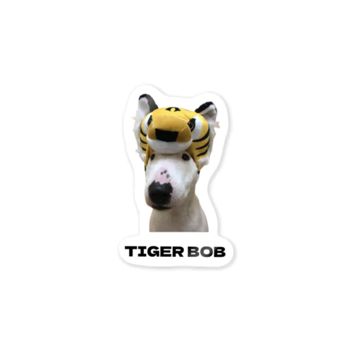 ブルテリア  タイガーボブ Sticker